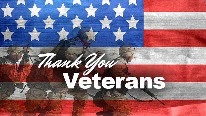 Thank you Veterans Soldiers