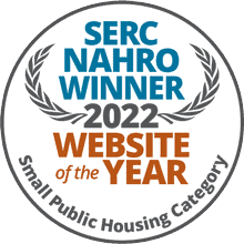 SERC NAHRO 2022 website of the year award